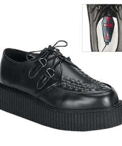 Demonia Leather Creeper 402 Gothic