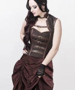 Subculture Corsets & Clothing Corset Dresses And Skirts Lambera Corset Dress With Bolero