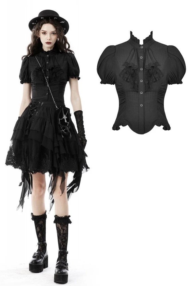 Dark In Love Wonderland Madness Blouse 1 Dark In Love Wonderland Madness Blouse