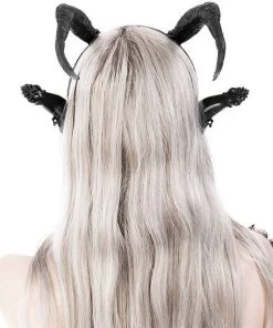 Restyle Gothic Elf Tiefling Horns Headband 8 Restyle Gothic Elf Tiefling Horns Headband
