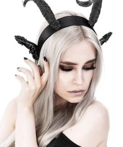 Restyle Gothic Elf Tiefling Horns Headband