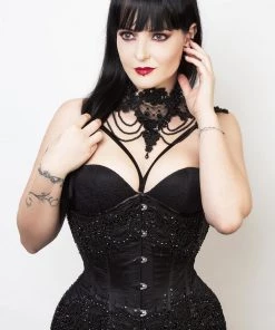 Not Specified Esther Mesh Beaded Underbust Corset Corsets