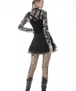 Dark In Love Gothic Lucy Rebel Halter Top