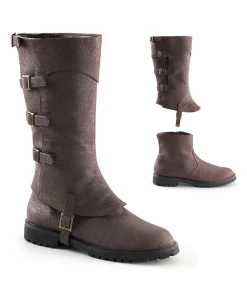 Funtasma Gotham 105 Brown Leather Boots