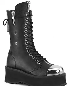 Demonia Gothic Gravedigger Glare Boot