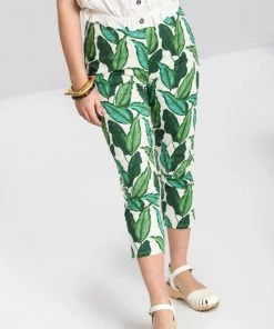 Hell Bunny Rainforest Cigarette Capris