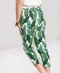 Hell Bunny Rainforest Cigarette Capris