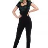 Collectif Karen Suspender Trousers Pinup