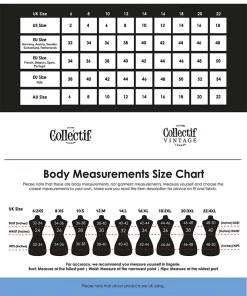 Collectif Pinup Ellie Mae Polka Dot Top In Blue