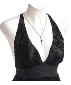 Alchemy Of England Gothic Hand Of Macbeth Dagger Pendant