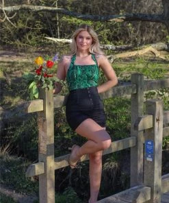 Collectif Pinup Nomi Plain Shorts