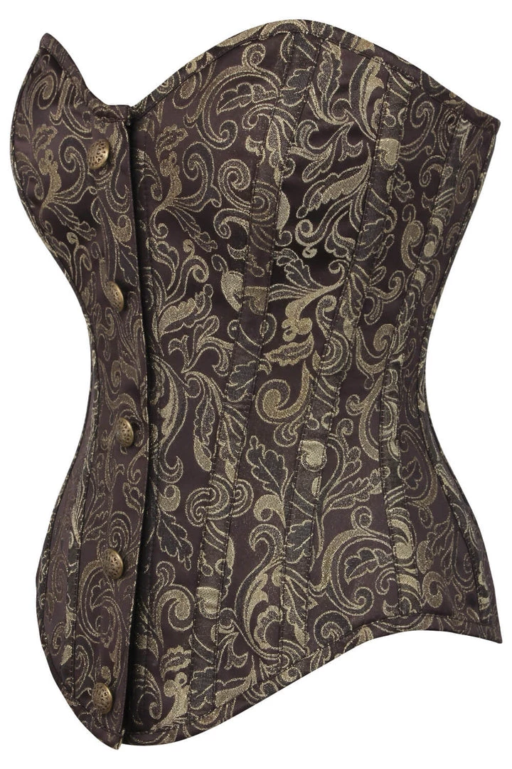 Not Specified Livia Overbust Corset In Brocade Corsets 2 Not Specified Livia Overbust Corset In Brocade Corsets