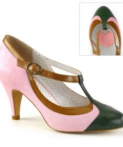 Pinup Couture Peach 03 T-Strap Heel