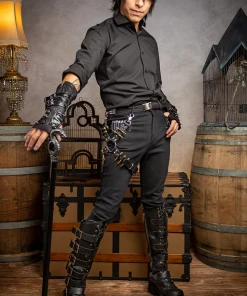 OppoSuits Unisex Gothic Classic Men's Button Down Top