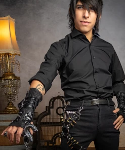 OppoSuits Unisex Gothic Classic Men's Button Down Top