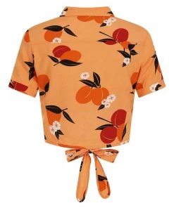 Collectif Sammy Apricot Blouse