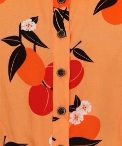 Collectif Sammy Apricot Blouse