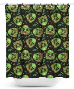 Sourpuss Home Decor Creature Shower Curtain