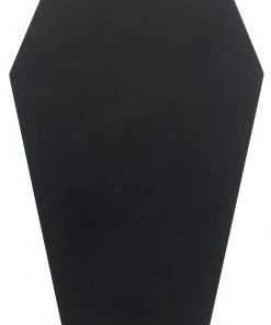 Sourpuss Matte Black Coffin Shelf Home Decor