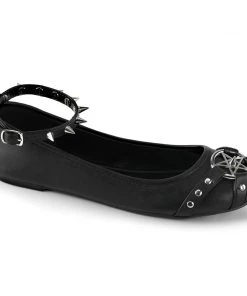 Demonia Villain Flats Gothic