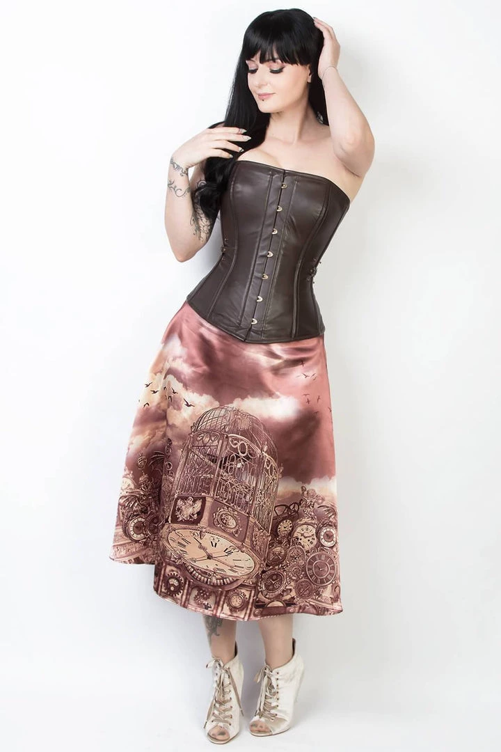 Subculture Corsets & Clothing Stopwatch Wasteland Steampunk Skirt 2 Subculture Corsets & Clothing Stopwatch Wasteland Steampunk Skirt