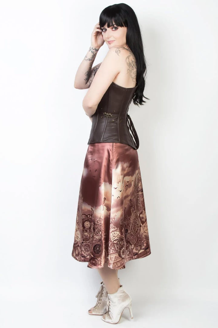 Subculture Corsets & Clothing Stopwatch Wasteland Steampunk Skirt 3 Subculture Corsets & Clothing Stopwatch Wasteland Steampunk Skirt