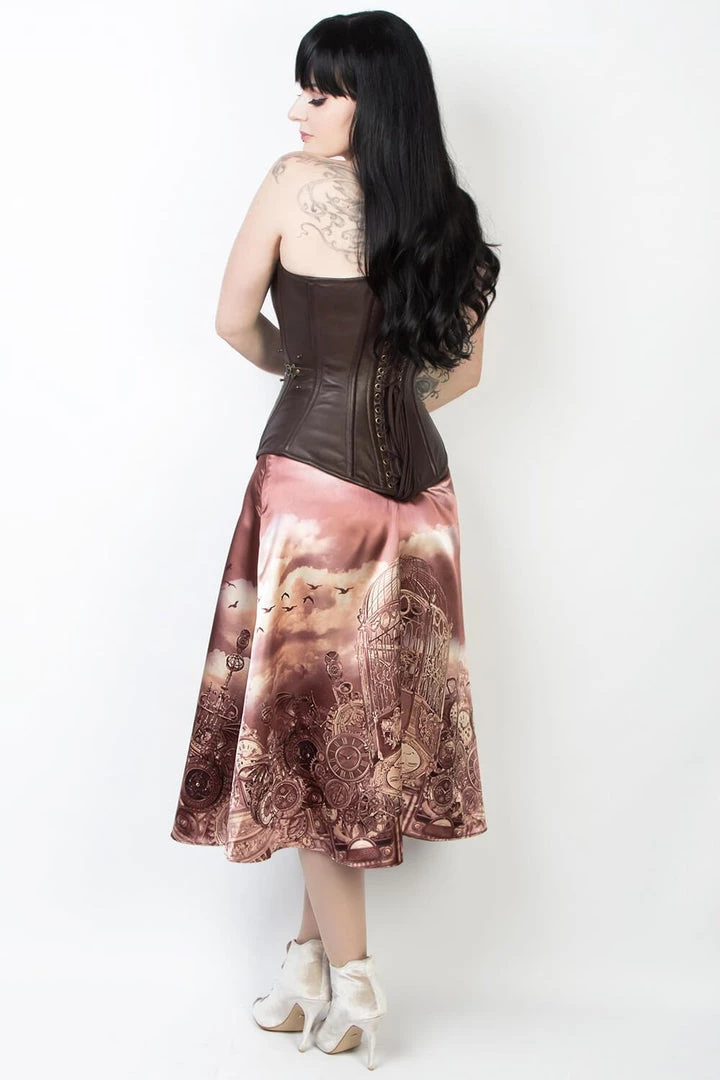 Subculture Corsets & Clothing Stopwatch Wasteland Steampunk Skirt 4 Subculture Corsets & Clothing Stopwatch Wasteland Steampunk Skirt