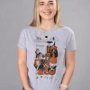 Not Specified Halloween Story Page T-Shirt In Grey T-Shirt Shop