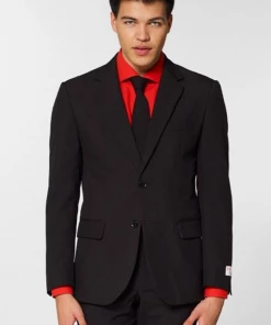 OppoSuits Black Knight Men's Suit Set