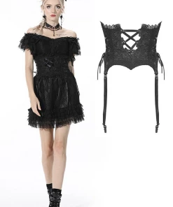 Dark In Love Isabel Gothic Underbust Corset Top