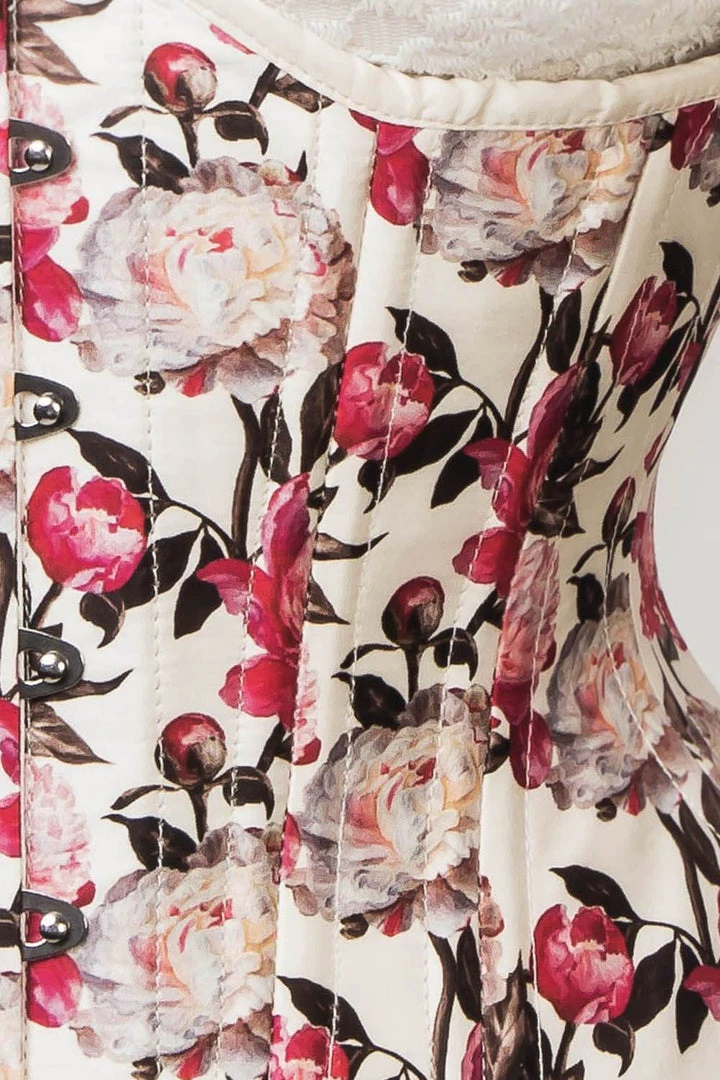 Subculture Corsets & Clothing Versailles Corset In Aurora Floral 4 Subculture Corsets & Clothing Versailles Corset In Aurora Floral