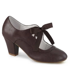 Pinup Couture Wiggle 32 Retro Ribbon Heel