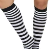 Roma Knee High Striped Wonderland Socks Gothic
