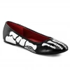 Funtasma Gothic X-Ray Ballet Flats