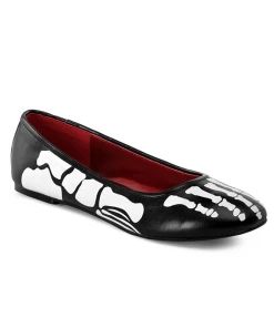 Funtasma Gothic X-Ray Ballet Flats